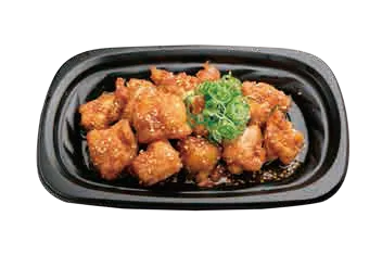 鶏ももにんにくバター揚げ